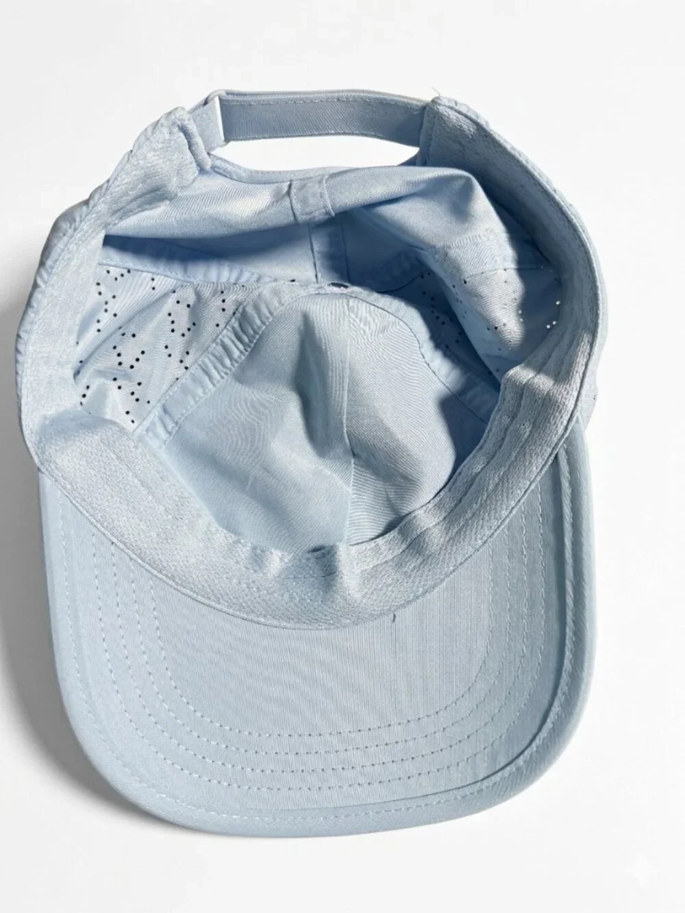 Freely Women's Anna Cap Running Perforated Adjustable Recycled Light Blue OSFM
